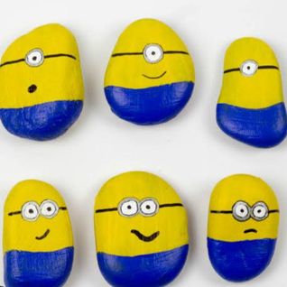 Pebble Stone painting